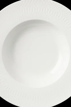 Hot Home Celine lautanen syvä 24 cm valkoinen Lautaset