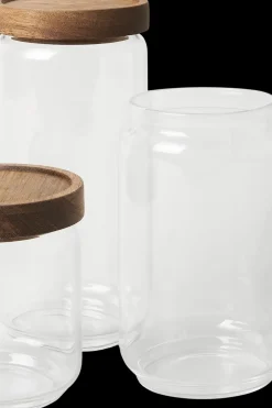 Åhléns Keittiötarvikkeet<Home LUCA Lasipurkki kannella 1,2 l kirkas