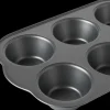 Sale Home Muffinsivuoka 6 kpl Harmaa Ruoanvalmistusastiat