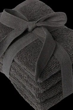 Clearance Home Stella pyyhesetti 4 kpl 30x30cm tummanharmaa Pyyhkeet