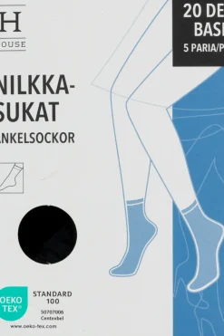 House Sukat Ja Sukkahousut<naisten nilkkasukat 20 den 5-pack