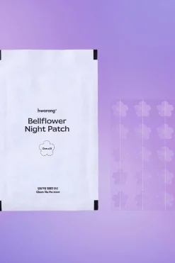 Hwarang Korealainen Ihonhoito|Kasvojenhoito<' Bellflower Night Patch finnilaastari 45 pcs