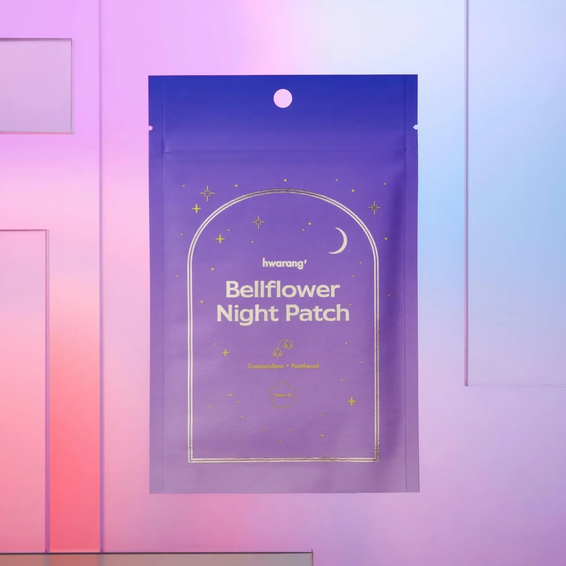 Hwarang Korealainen Ihonhoito|Kasvojenhoito<' Bellflower Night Patch finnilaastari 45 pcs