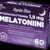 Via Naturale Melatoniinit<Hyvän Olon Pitkävaikutteinen Melatoniini 1,9 mg 60 tabl