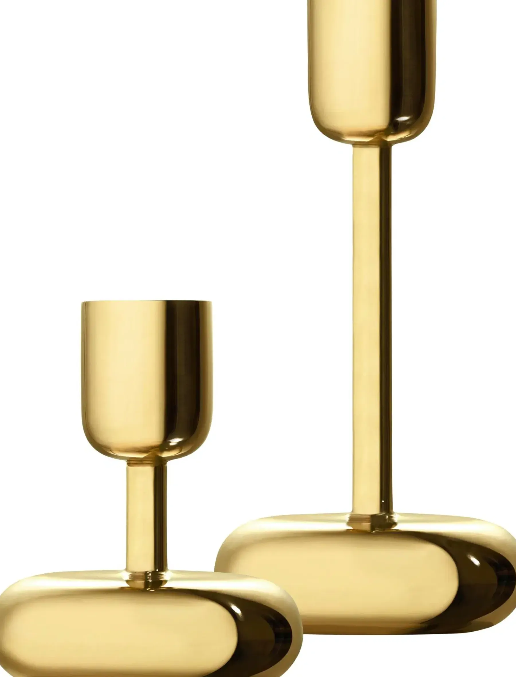 Iittala Kynttilänjalat<kynttilänjalka Nappula 183mm messinki