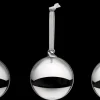 Iittala Koriste-esineet|Kausikoristeet<lasipallo 80 mm hopea 5 kpl