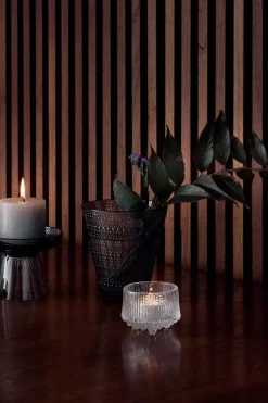 Iittala Kynttilänjalat<Nappula kynttilänjalka 107mm teräs