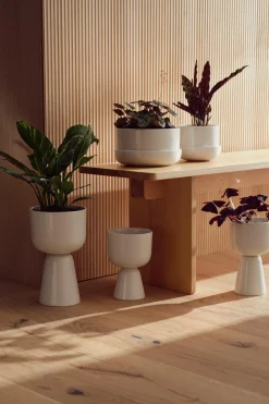 Hot Nappula ruukku S 260x155mm valkoinen Kukkaruukut|Maljakot