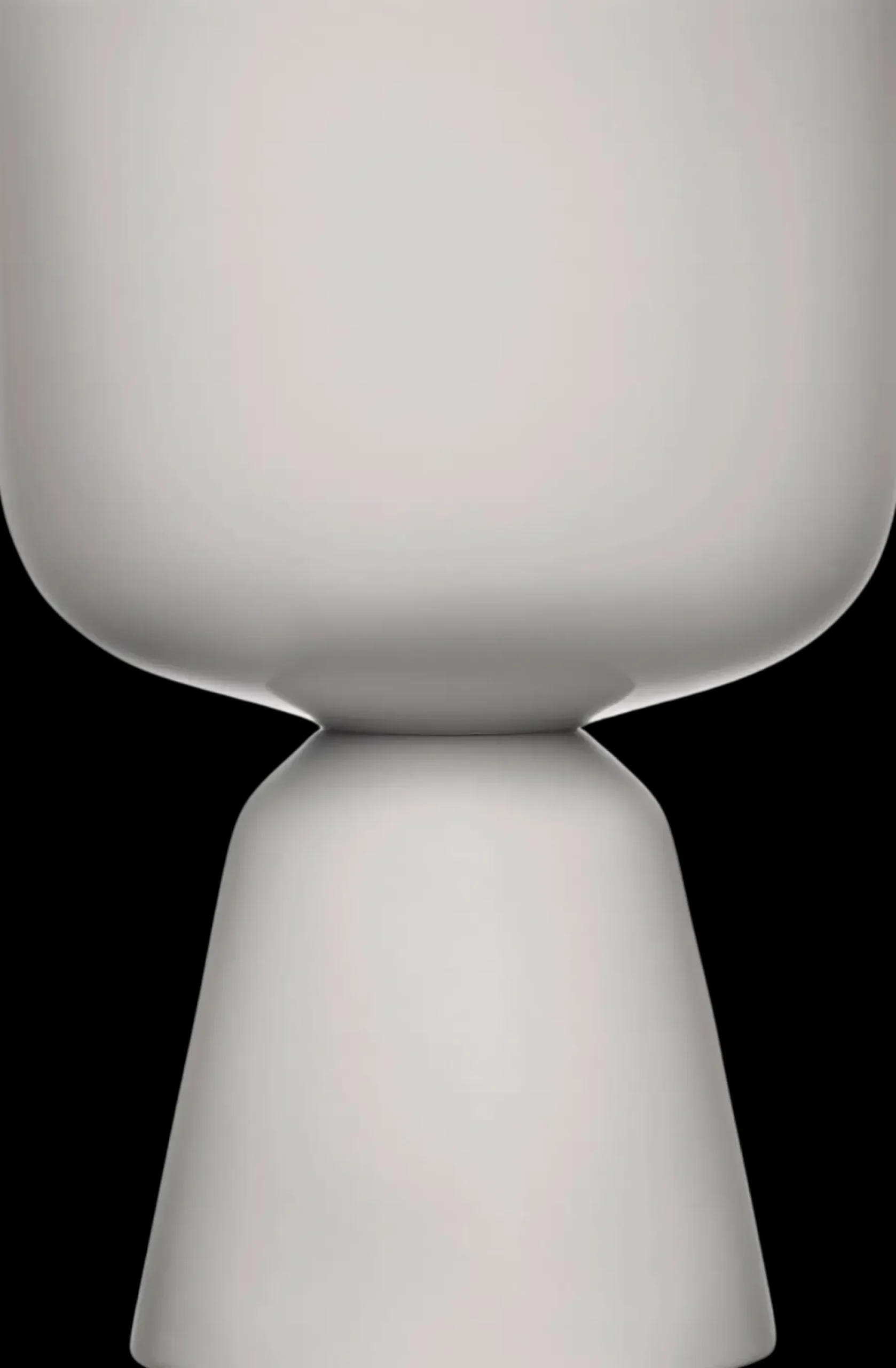 Sale Nappula ruukku S 230x155 mm vaaleanharmaa Kukkaruukut|Maljakot