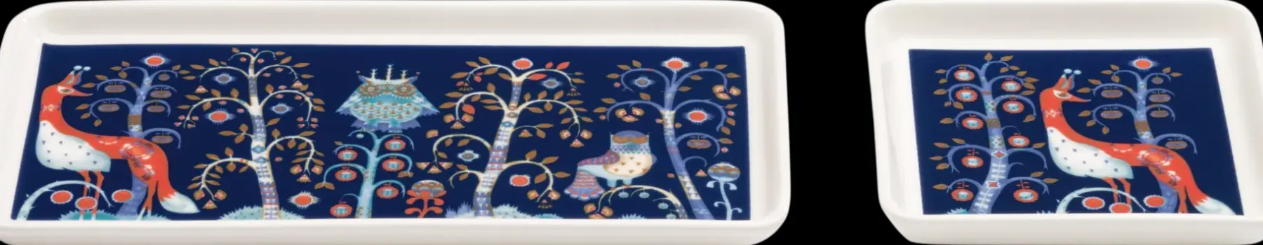 Best Taika lautanen suorakaide 12x24 sininen Lautaset