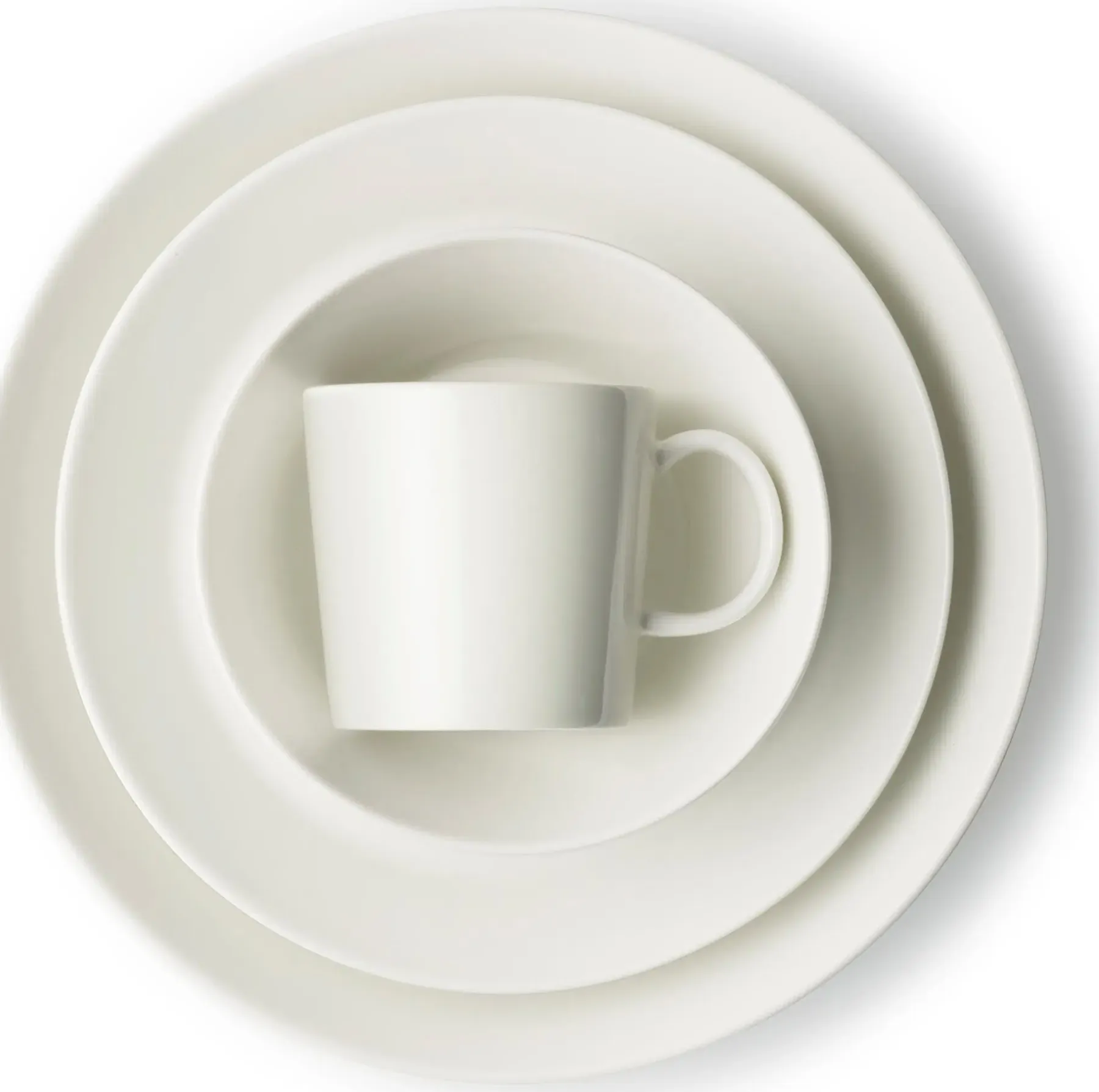 Clearance Teema valkoinen muki 0,3L Mukit Ja Kupit