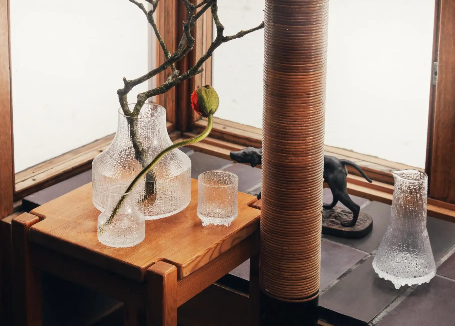 Iittala Maljakot<Ultima Thule lasimaljakko 180x192mm kirkas