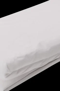 Outlet muotolakana perkaali 90x200cm valkoinen Lakanat