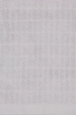 Ruutu käsipyyhe 50x70cm vaaleanharmaa Pyyhkeet