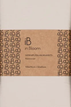 Outlet satiinipussilakanasetti 150x210+50x60cm beige Pussilakanat