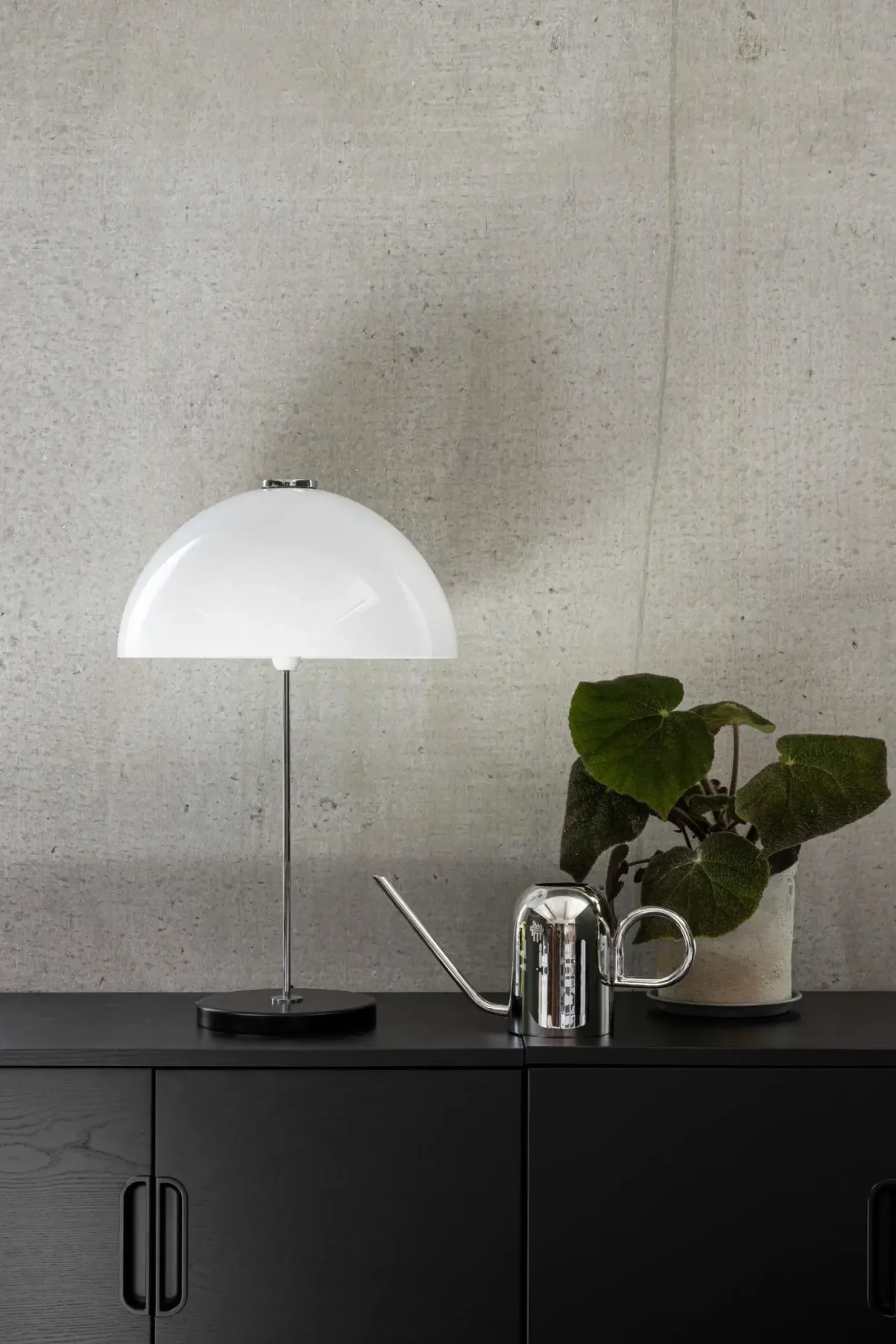 Innolux Pöytävalaisimet<Kupoli pöytävalaisin musta/kromi