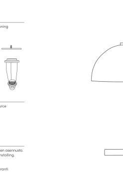 Innolux Pöytävalaisimet<Kupoli pöytävalaisin musta/kromi