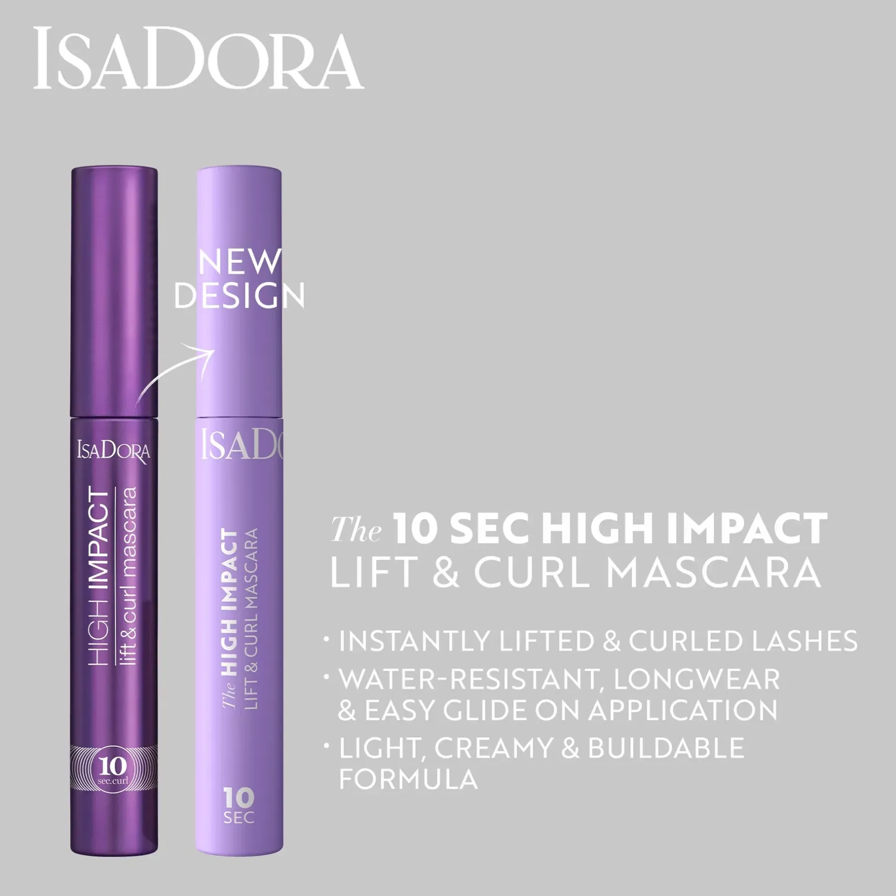 New High Impact Lift & Curl Mascara 9 ml Silmämeikit