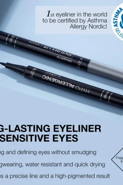 Clearance Hypo-Allergenic Eyeliner nestemäinen silmänrajaus 3 ml Hajusteettomat Meikit|Silmämeikit