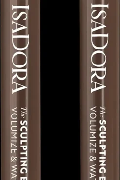 IsaDora Hajusteettomat Meikit|Silmämeikit<Sculpting Brow Pen With Brush kulmakynä 82 Medium Brown 0,2 g