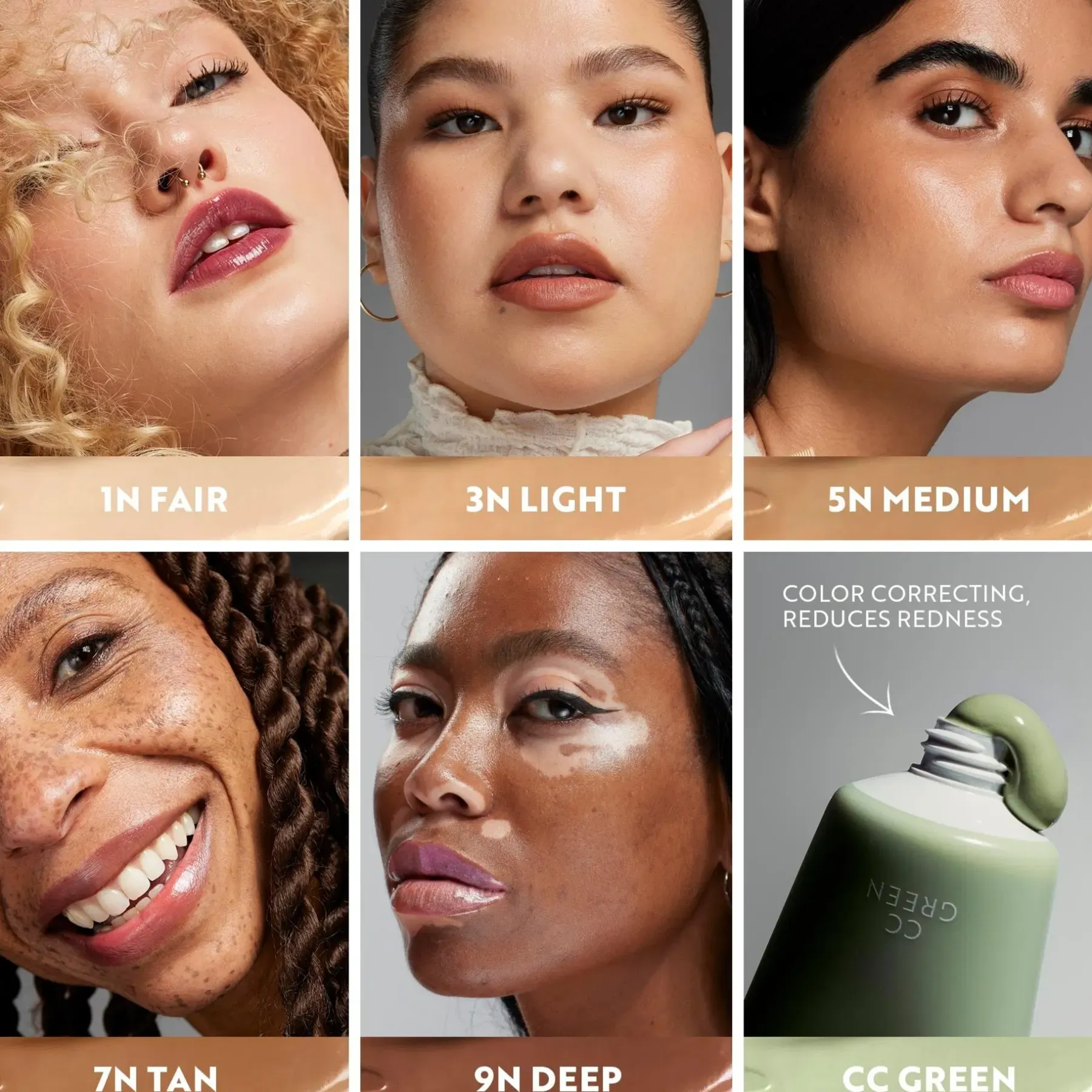 Best The CC + Cream Green CC 30 ml Kasvomeikit