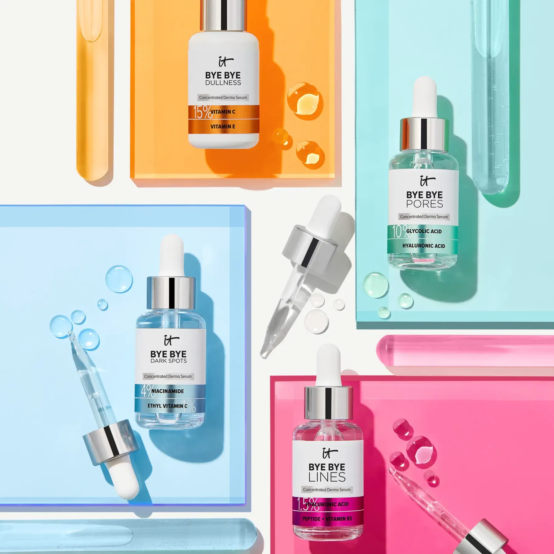 IT Cosmetics Hajusteettomat Ihonhoidon Tuotteet|Ihonhoidon Tehoaineet<Bye bye Lines Hyaluronic Acid Serumi 30 ml