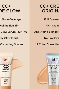 Discount CC+ Nude Glow SPF 40 meikkivoide 32 ml Kasvomeikit