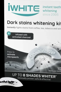 iWhite Suuhygienia|Suuhygienia<Dark Stains valkaisumuotit 10 x 0.8 g