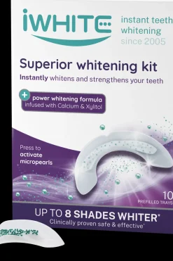 iWhite Suuhygienia|Suuhygienia<Superior valkaisumuotit 10 x 0.8g