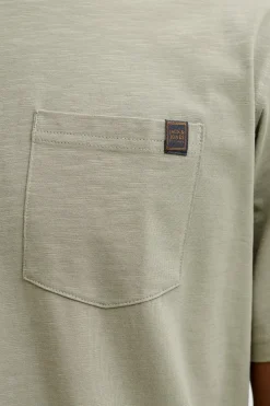Jack & Jones Jjedover slub t-paita Paidat