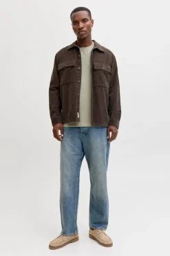 Jack & Jones Jjedover slub t-paita Paidat