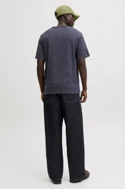 Discount Jack & Jones Jjedover striped t-paita Paidat