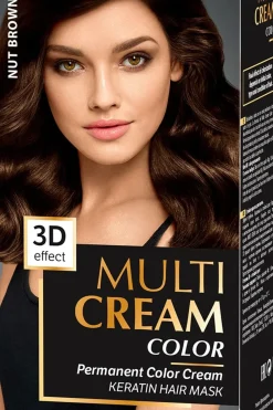 Best Multi Cream hiusväri 39 Nut brown permanent Hiusvärit