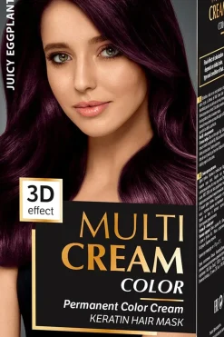 Sale Multi Cream hiusväri 37 Juicy eggplant permanent Hiusvärit