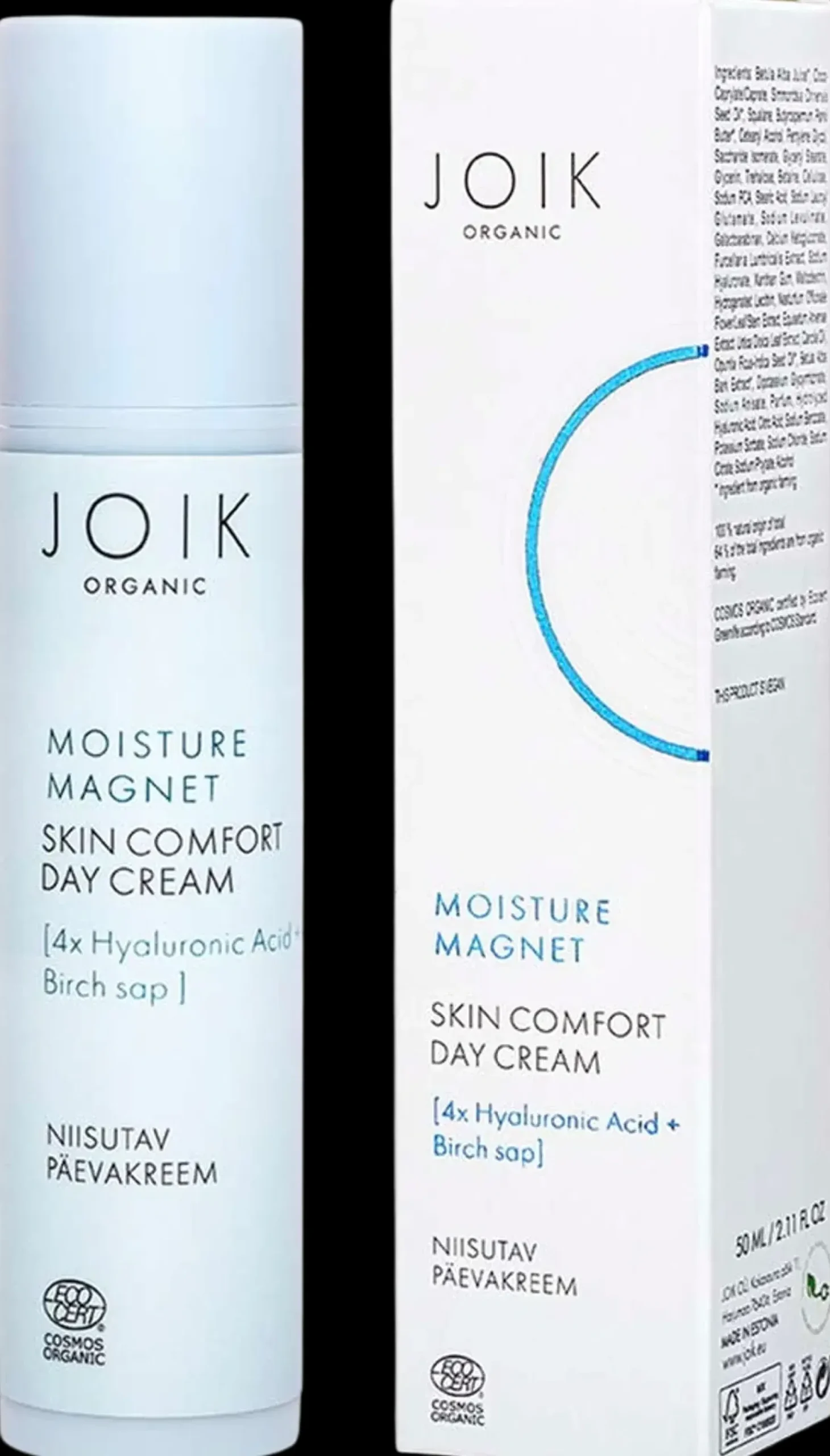 JOIK Organic Ihonhoito|Kasvojenhoito<Moisture Magnet Skin Comfort Day Cream Päivävoide 50 ml
