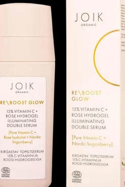 JOIK Organic Ihonhoito|Kasvojenhoito<Re-Boost Glow 15% C-Vitamin & Rose Hydrogel Illuminating Serum Kasvoseerumi 30 ml