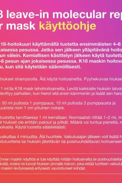 Best Molecular repair hair mask hiusnaamio 50 ml Hiusnaamiot Ja -Tehohoidot|Hiustenhoito