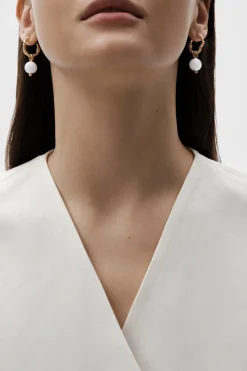 Kalevala Korut<Itu-helmikorvakorut hopea, kttu