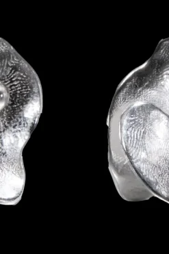 Kalevala Korut<Kesäyön ruusu korvakorut hop T, pieni 10007