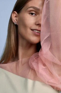 Kalevala Korut<Koru Valoisa 6948/2 korvakoru hop T