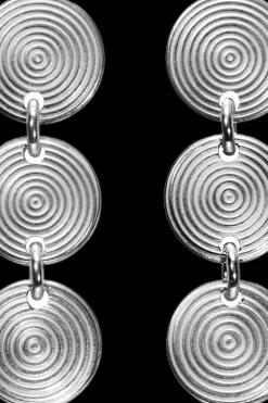 Kalevala Korut<Kosmos-korvakorut 3 osaa hopea