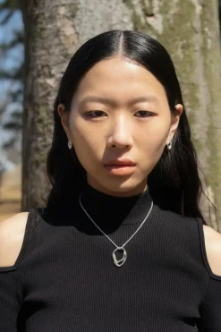 Kalevala Korut<Männyt riipus hopea