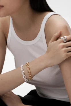 Kalevala Korut<Männyt-rannekoru hopea 21