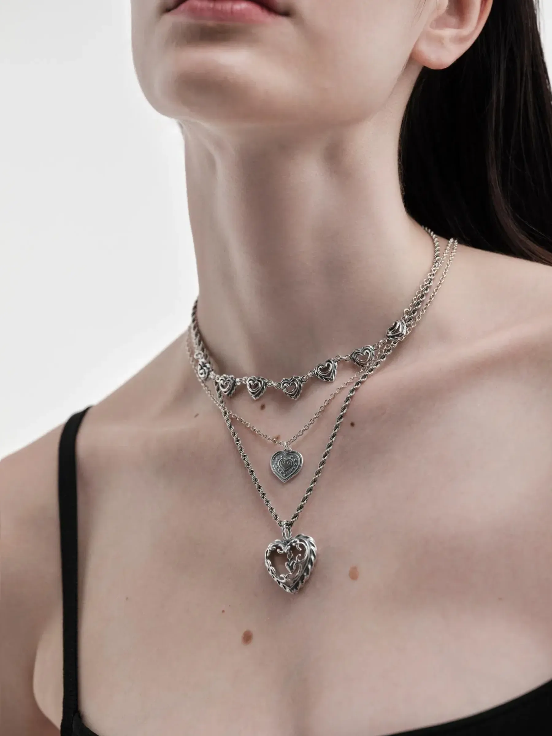 Sale Talon sydän -riipus hopea Korut