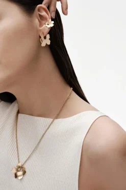 Kalevala Korut<Unikko-earcuff pronssi