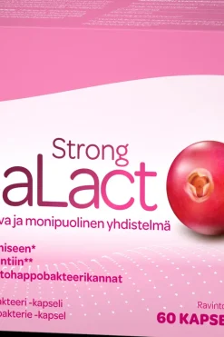 Midsona Erityisvalmisteet<KarpaLact Strong Karpalouute-maitohapobakteeri ravintolisä 60 kaps.