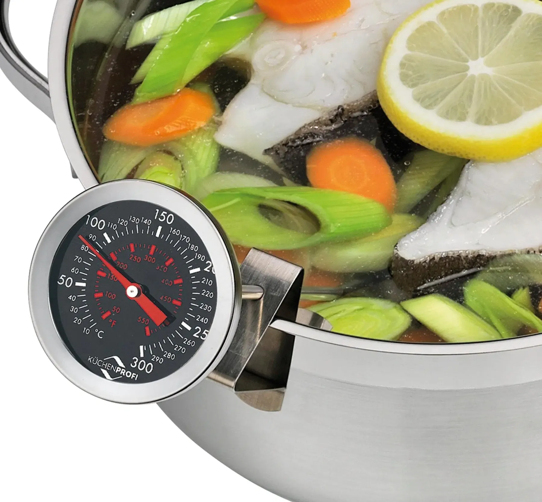 Küchenprofi Keittiötyövälineet<rasvalämpömittari, musta