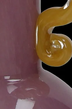 Kersten Maljakot<Maljakko lasi lila 14x14x28,5cm