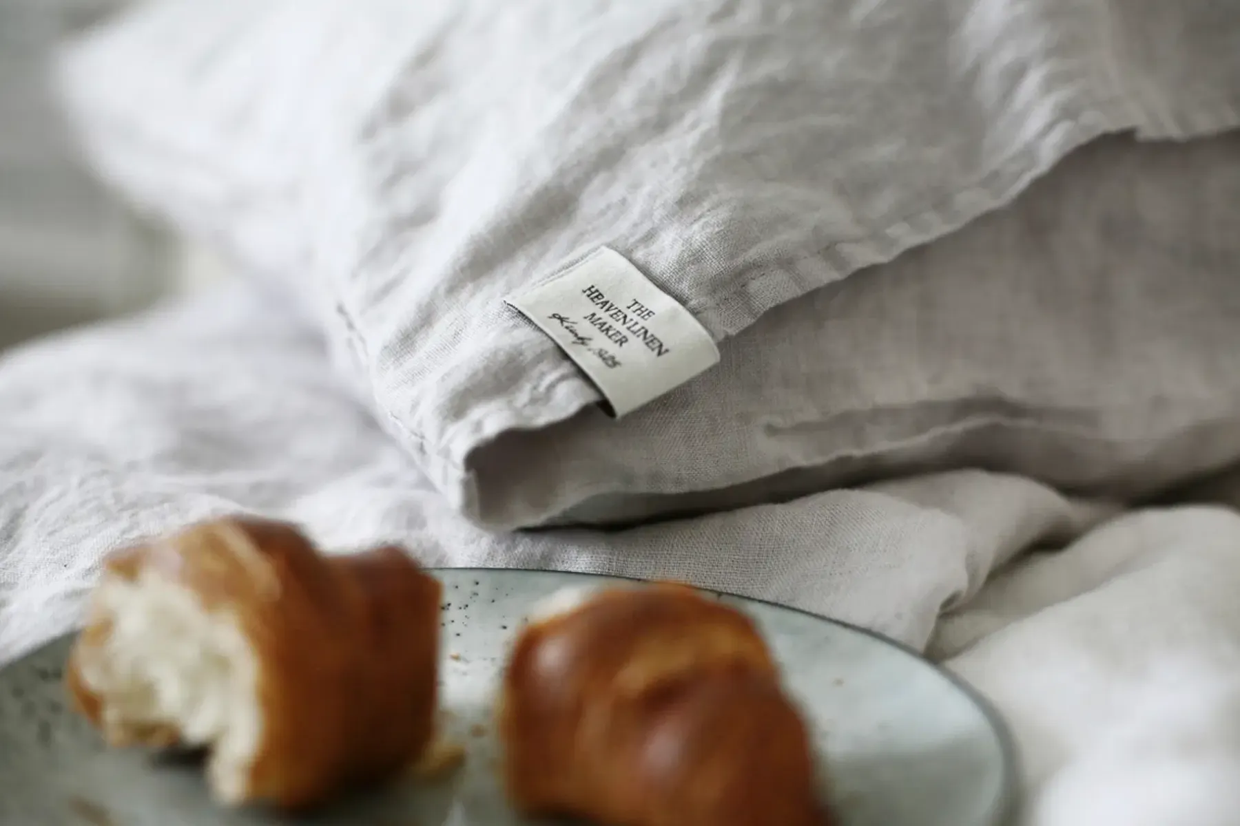 Käinby1925 Pussilakanat<Heaven Linen pussilakana 150x205cm vaalean harmaa