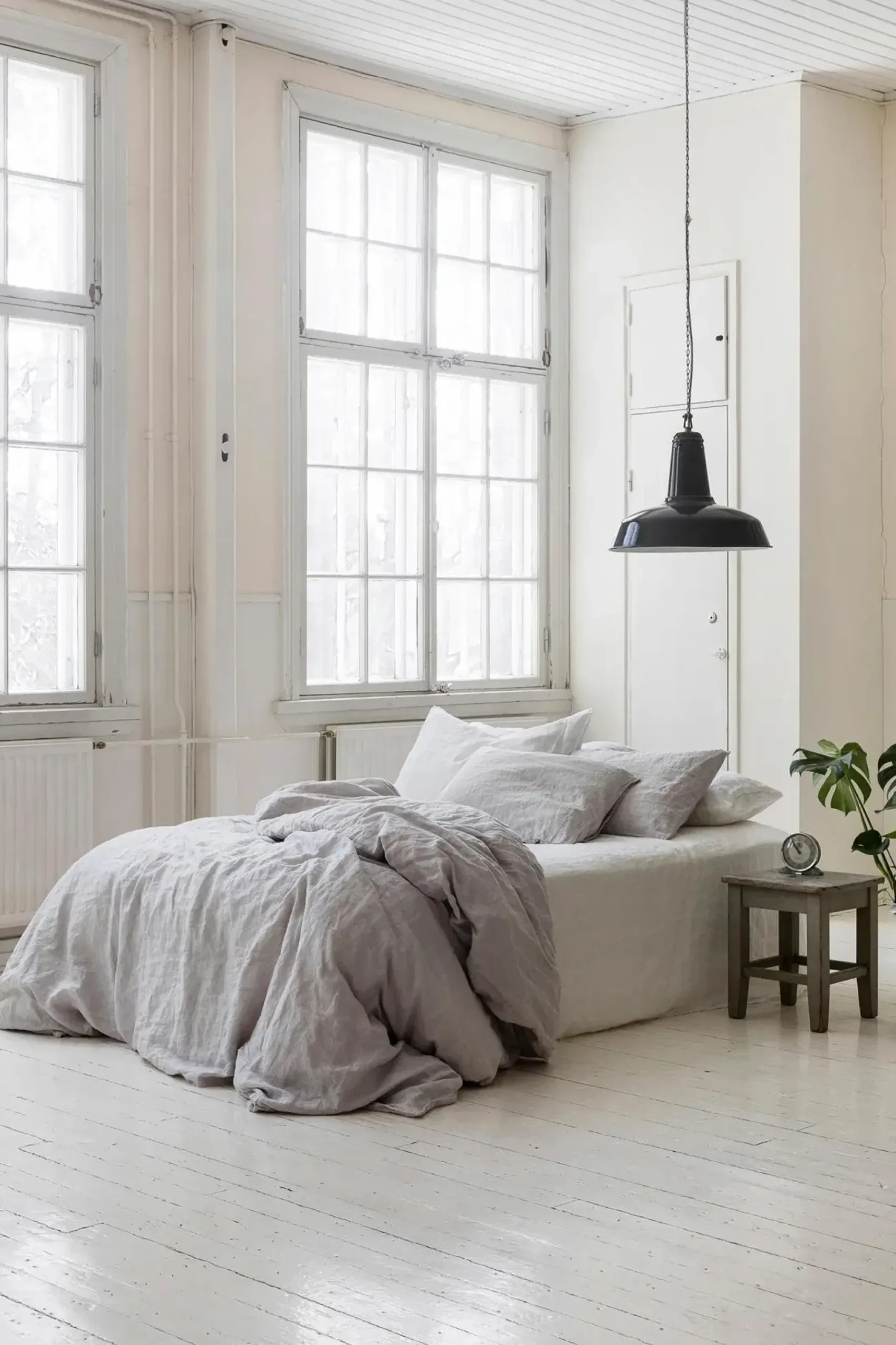 Käinby1925 Pussilakanat<Heaven Linen pussilakana 150x205cm vaalean harmaa